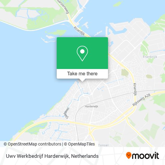 Uwv Werkbedrijf Harderwijk map