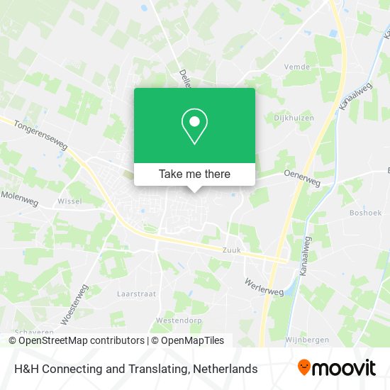 H&H Connecting and Translating map