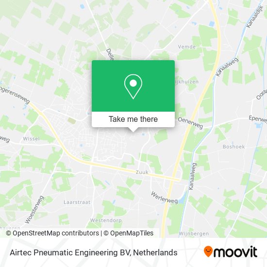 Airtec Pneumatic Engineering BV map