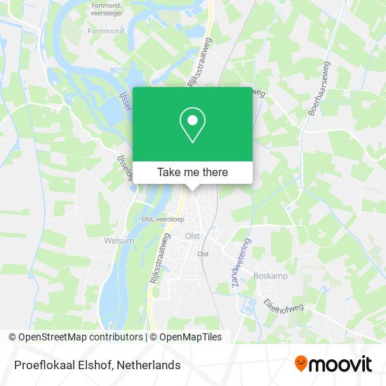 Proeflokaal Elshof map