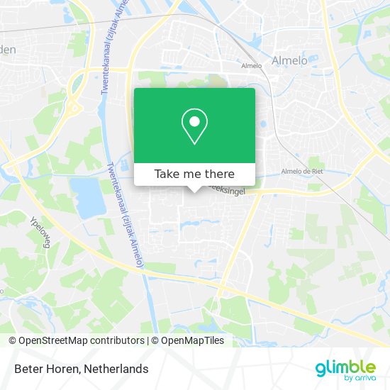 Beter Horen map