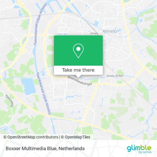 Boxxer Multimedia Blue map