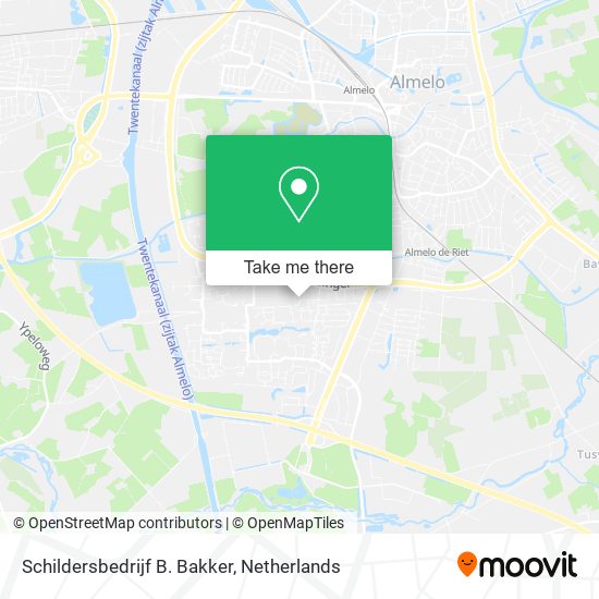 Schildersbedrijf B. Bakker map