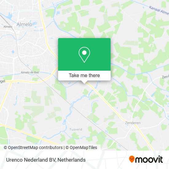 Urenco Nederland BV map