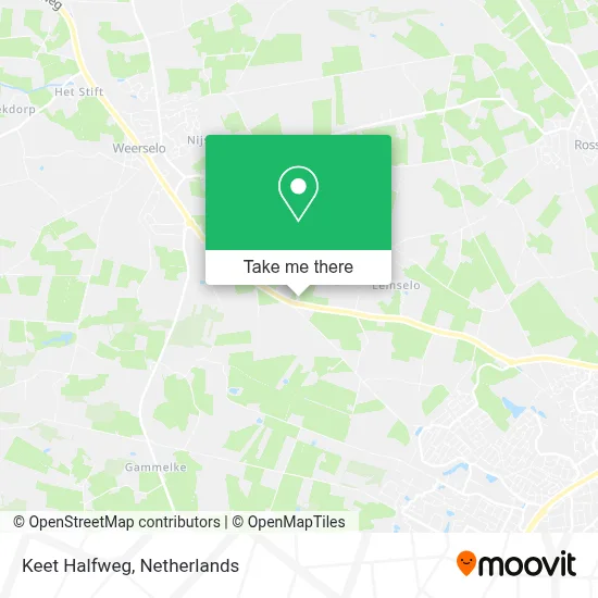 Keet Halfweg map