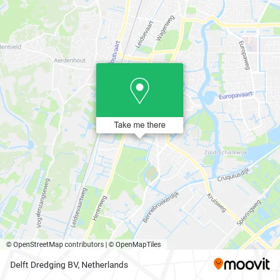 Delft Dredging BV map