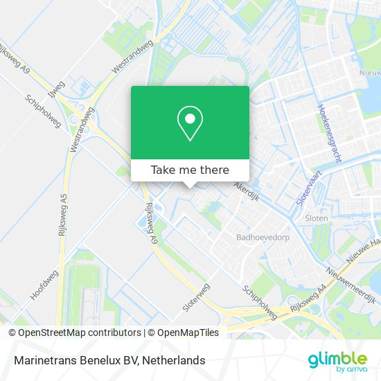Marinetrans Benelux BV Karte