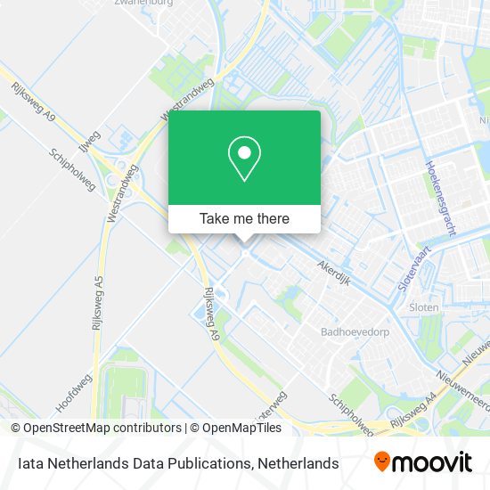 Iata Netherlands Data Publications map