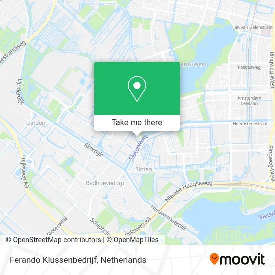 Ferando Klussenbedrijf map