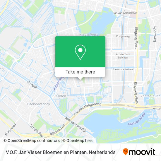 V.O.F. Jan Visser Bloemen en Planten map