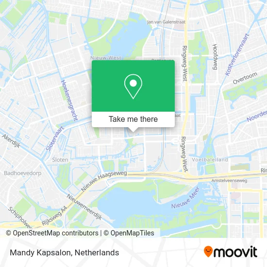 Mandy Kapsalon map