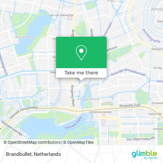 Brandbullet map