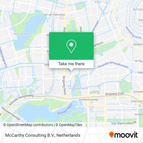 McCarthy Consulting B.V. map
