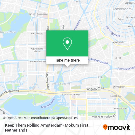 Keep Them Rolling Amsterdam- Mokum First map