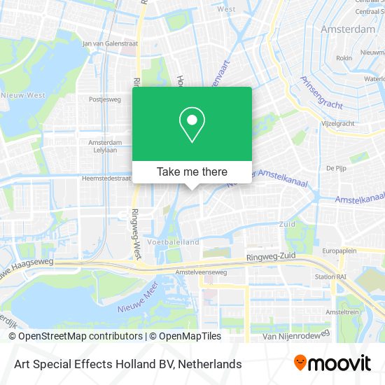 Art Special Effects Holland BV map