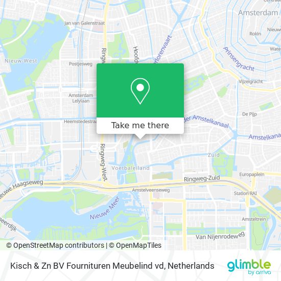 Kisch & Zn BV Fournituren Meubelind vd map