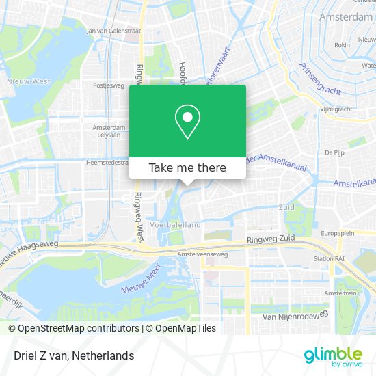 Driel Z van map