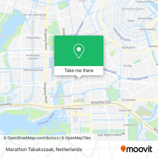 Marathon Tabakszaak map