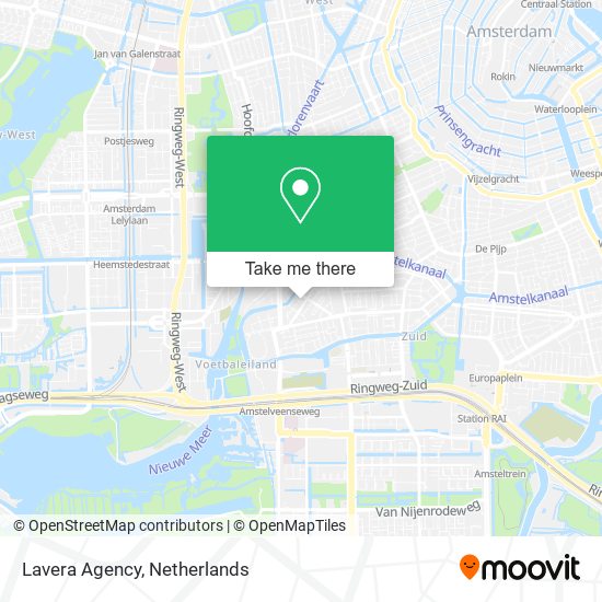 Lavera Agency map