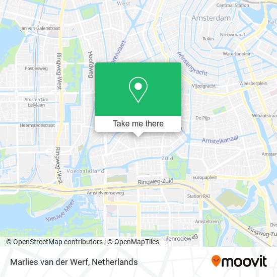 Marlies van der Werf map