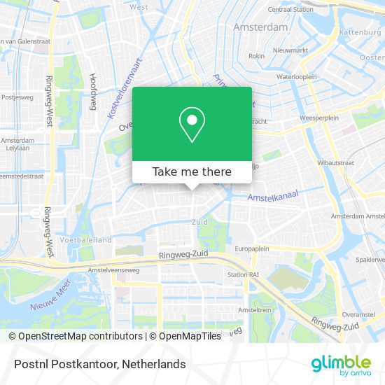 Postnl Postkantoor map