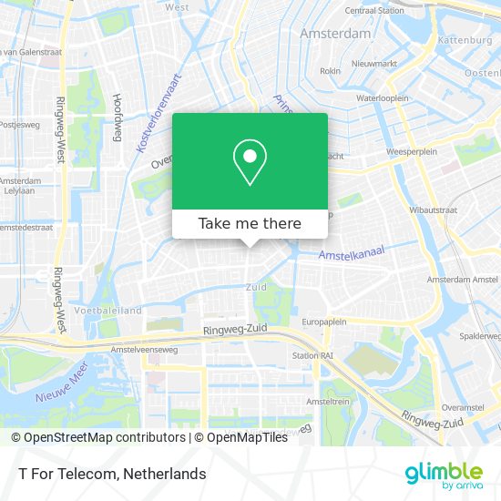 T For Telecom map