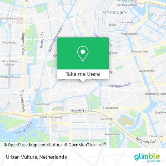 Urban Vulture map