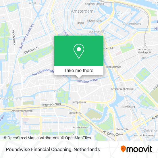 Poundwise Financial Coaching map