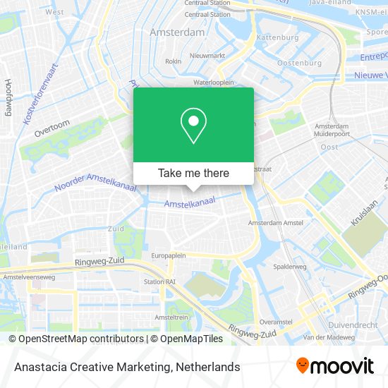 Anastacia Creative Marketing map