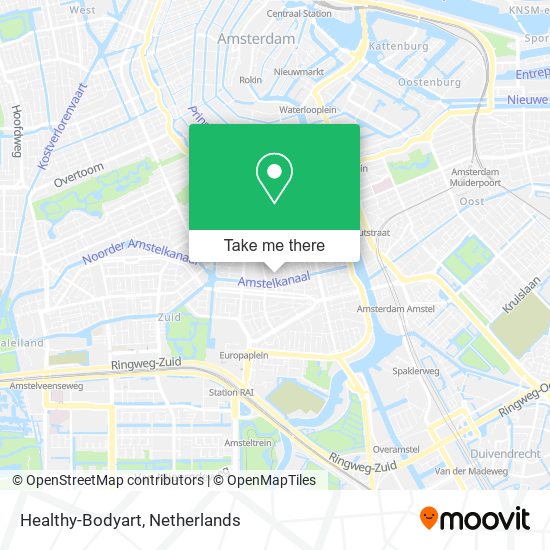 Healthy-Bodyart map