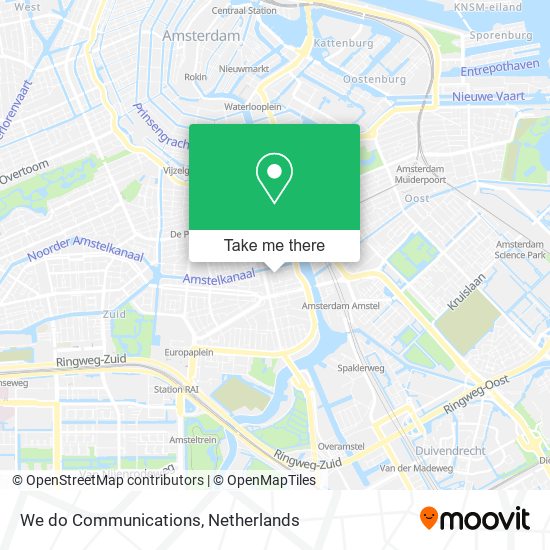 We do Communications map