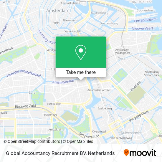 Global Accountancy Recruitment BV map