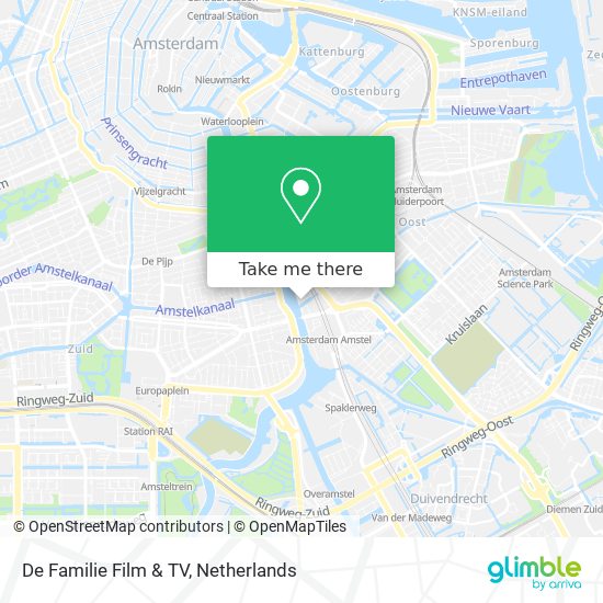 De Familie Film & TV map