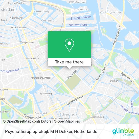Psychotherapiepraktijk M H Dekker map