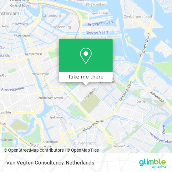 Van Vegten Consultancy map