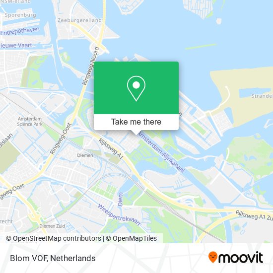 Blom VOF map