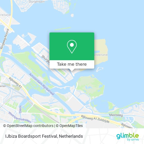 IJbiza Boardsport Festival map