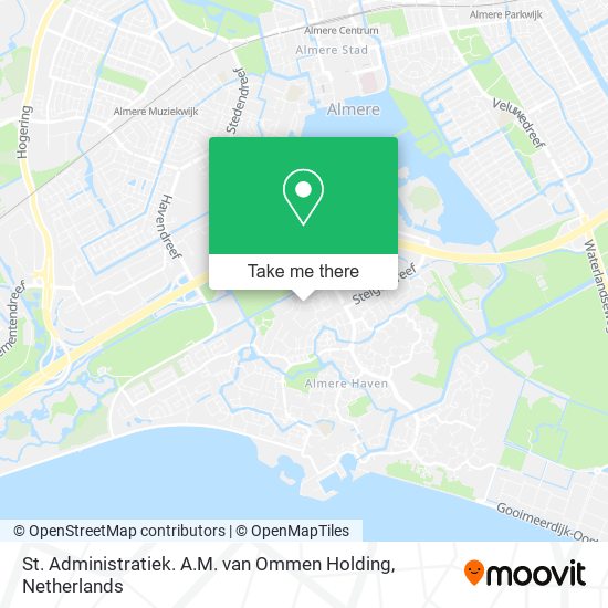 St. Administratiek. A.M. van Ommen Holding map
