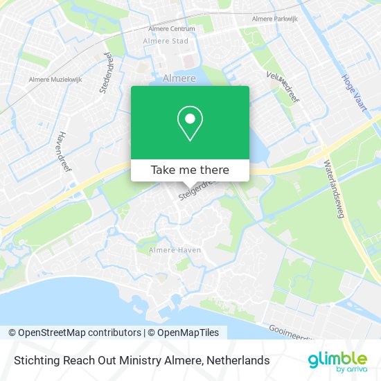Stichting Reach Out Ministry Almere map