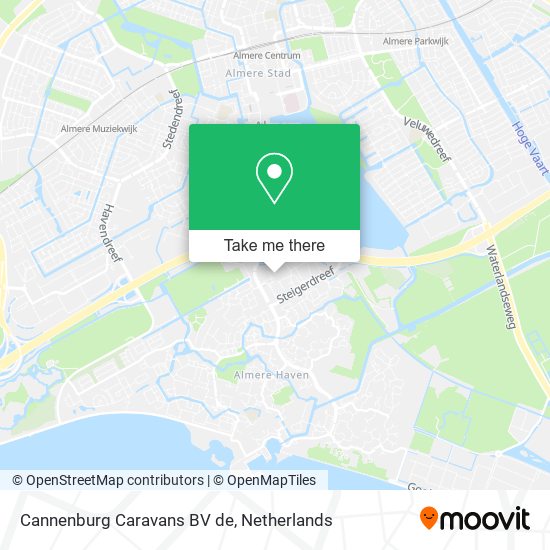 Cannenburg Caravans BV de map