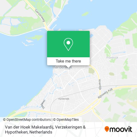 Van der Hoek Makelaardij, Verzekeringen & Hypotheken map