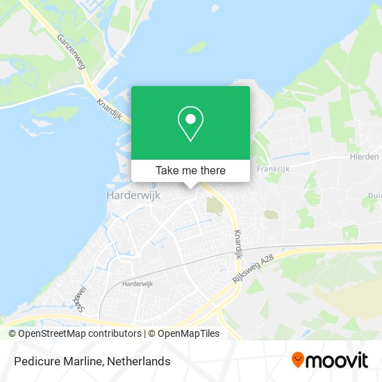 Pedicure Marline map