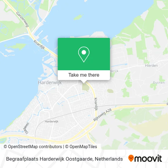 Begraafplaats Harderwijk Oostgaarde map