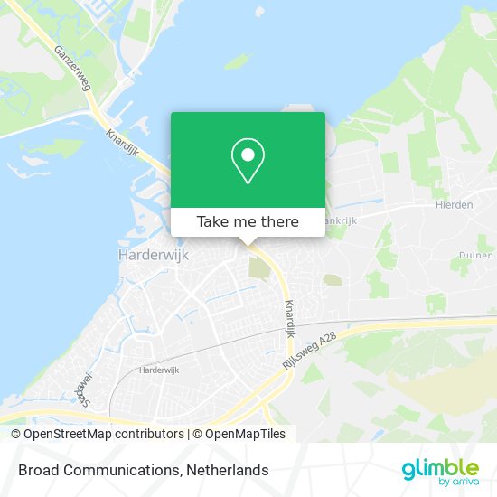 Broad Communications map