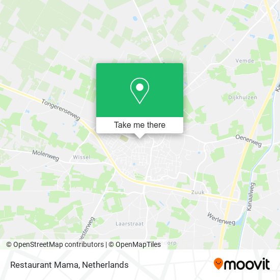 Restaurant Mama map