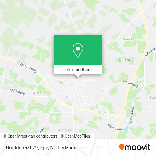Hoofdstraat 79, Epe map