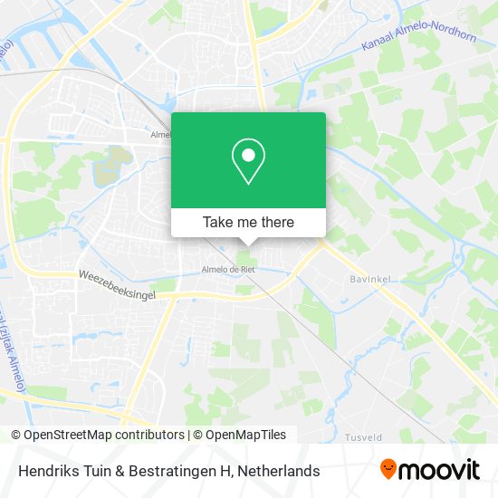 Hendriks Tuin & Bestratingen H map