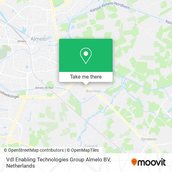 Vdl Enabling Technologies Group Almelo BV map