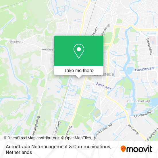 Autostrada Netmanagement & Communications map