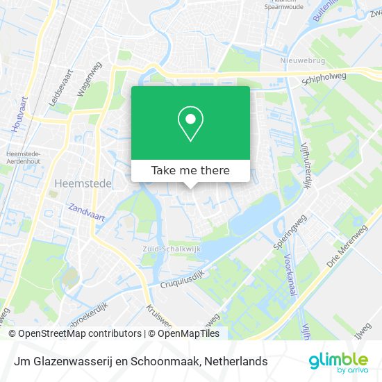 Jm Glazenwasserij en Schoonmaak map